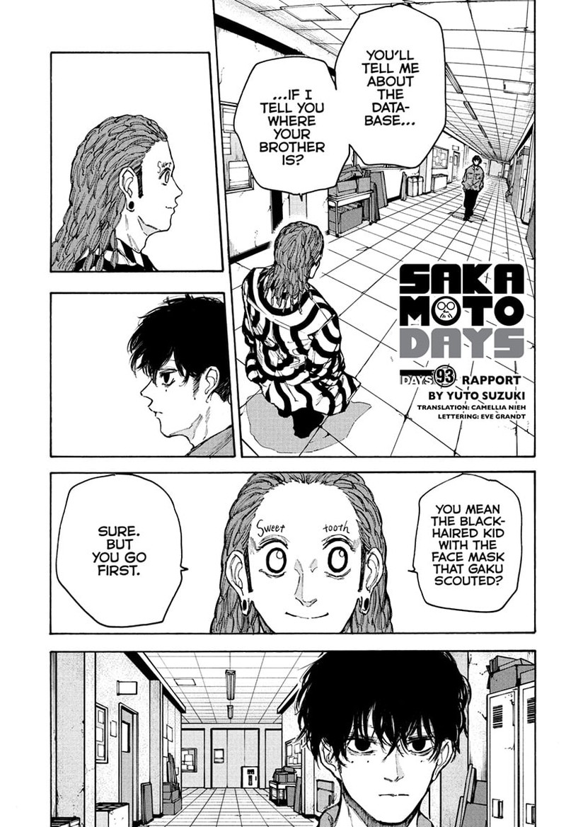 Sakamoto Days Chapter 93 Page 1