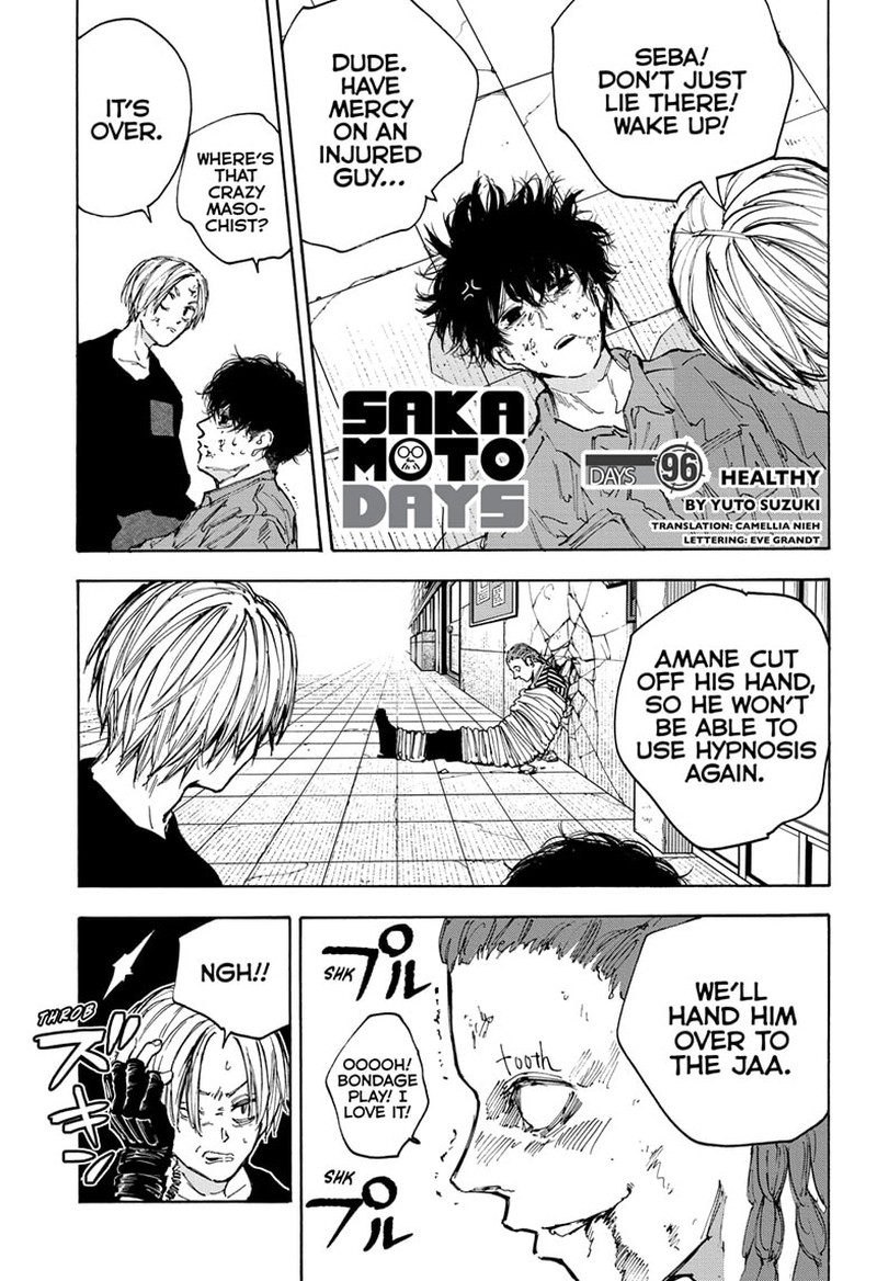 Sakamoto Days Chapter 96 Page 1