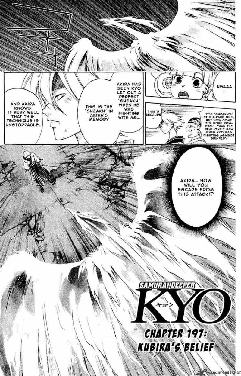Samurai Deeper Kyo Chapter 197 Page 1