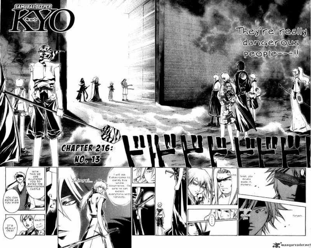 Samurai Deeper Kyo Chapter 216 Page 3