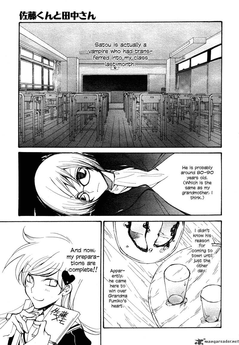 Satou Kun To Tanaka San The Blood Highschool Chapter 1 Page 5