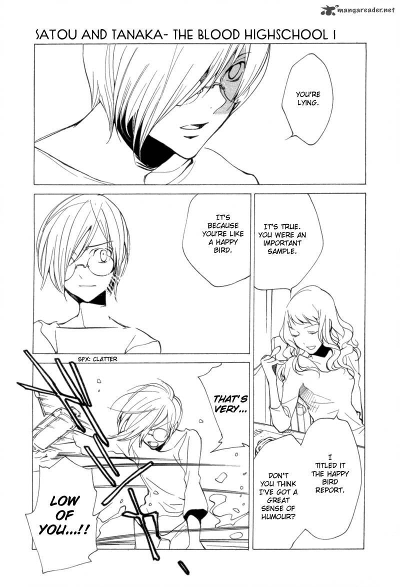 Satou Kun To Tanaka San The Blood Highschool Chapter 7 Page 13