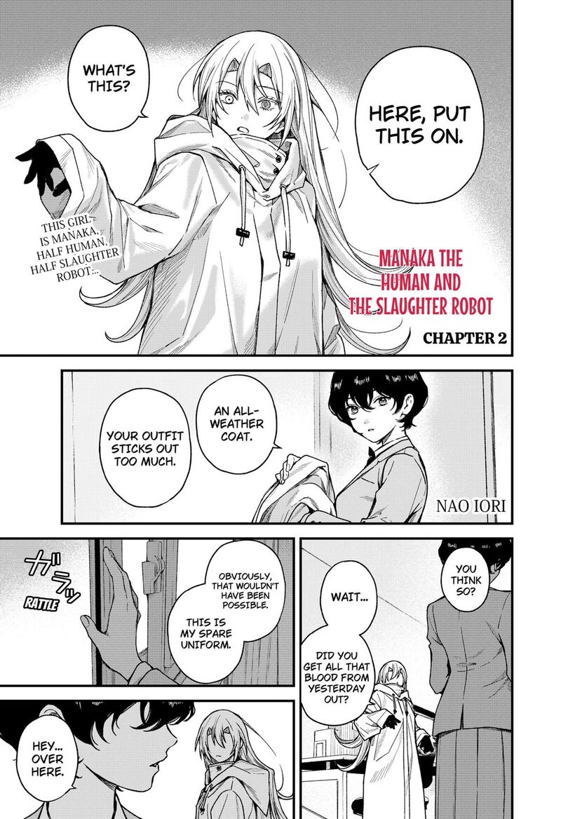 Satsuriku Robot To Hito No Manaka Chapter 2 Page 1
