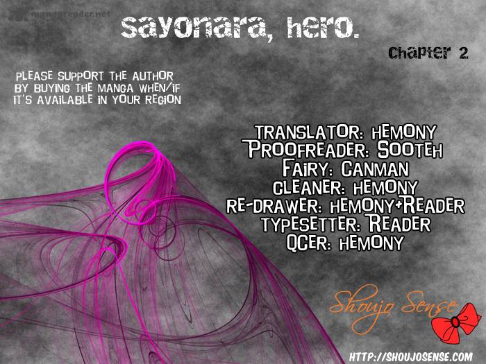 Sayonara Hero Chapter 2 Page 1