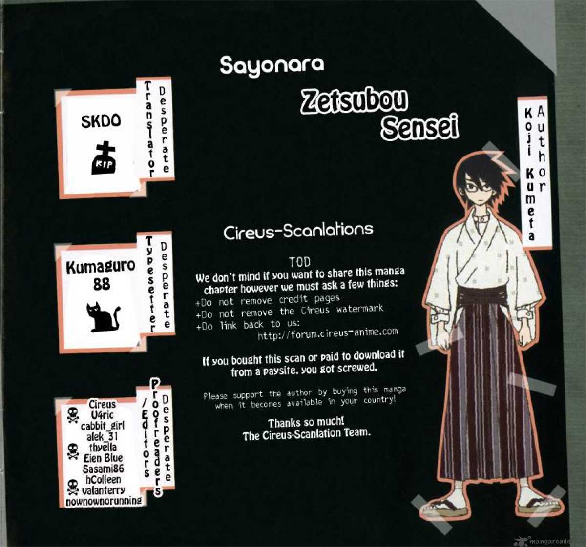 Sayonara Zetsubou Sensei Chapter 12 Page 13