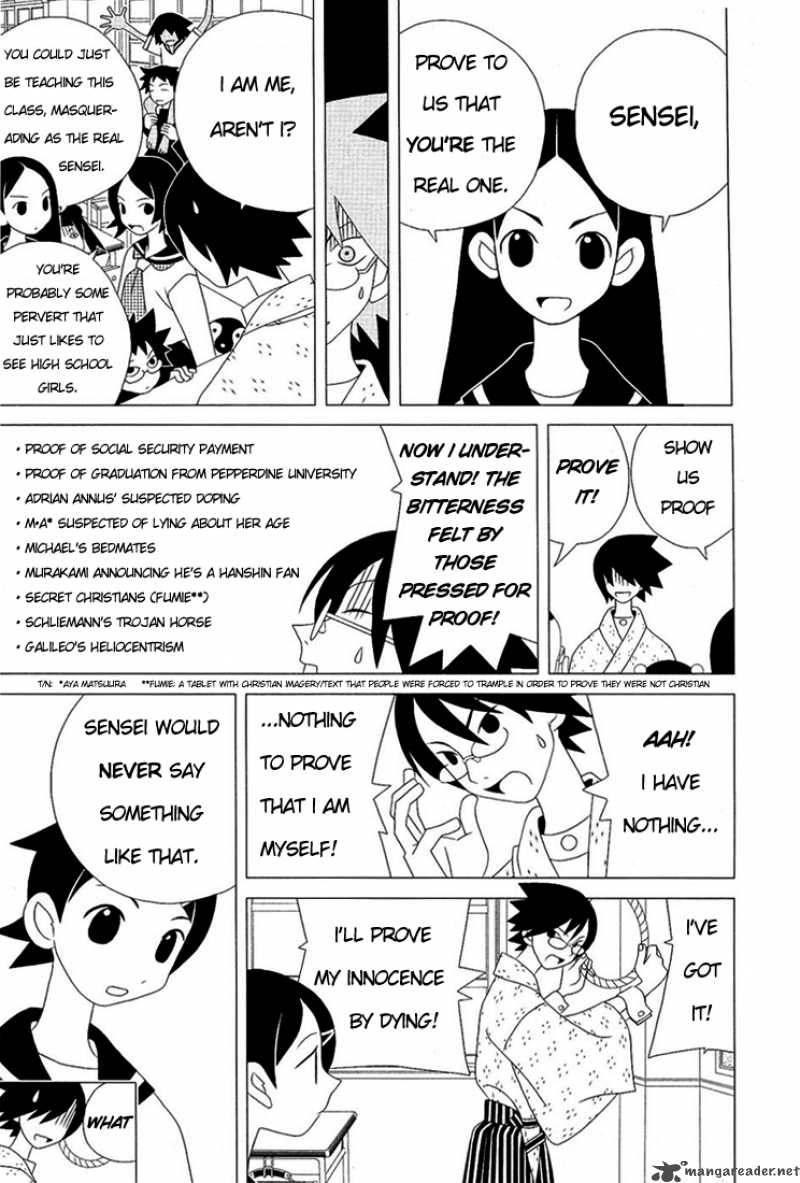Sayonara Zetsubou Sensei Chapter 28 Page 10