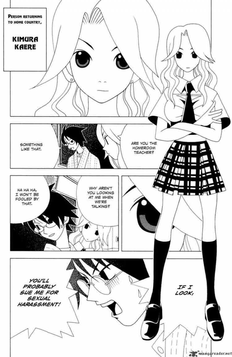 Sayonara Zetsubou Sensei Chapter 6 Page 4
