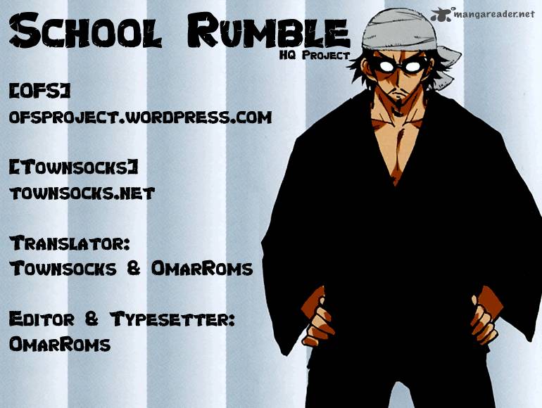 School Rumble Chapter 12 Page 156