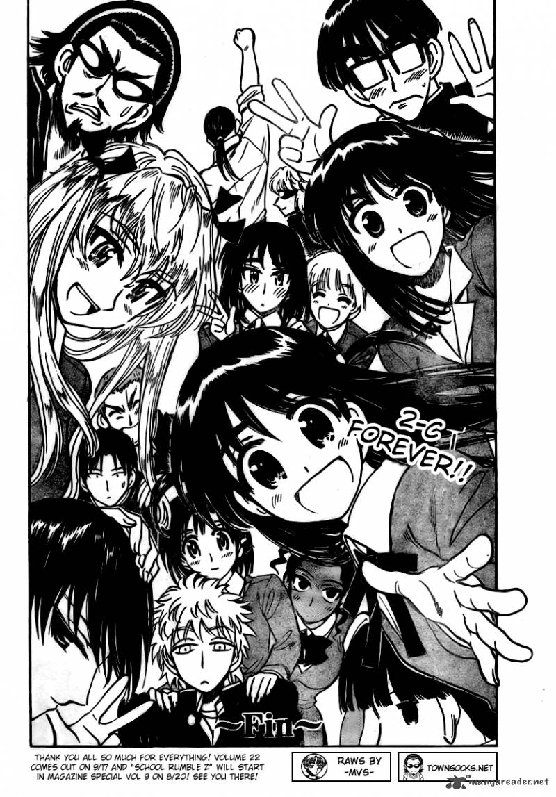 School Rumble Chapter 22 Page 149
