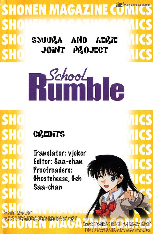 School Rumble Chapter 8 Page 29