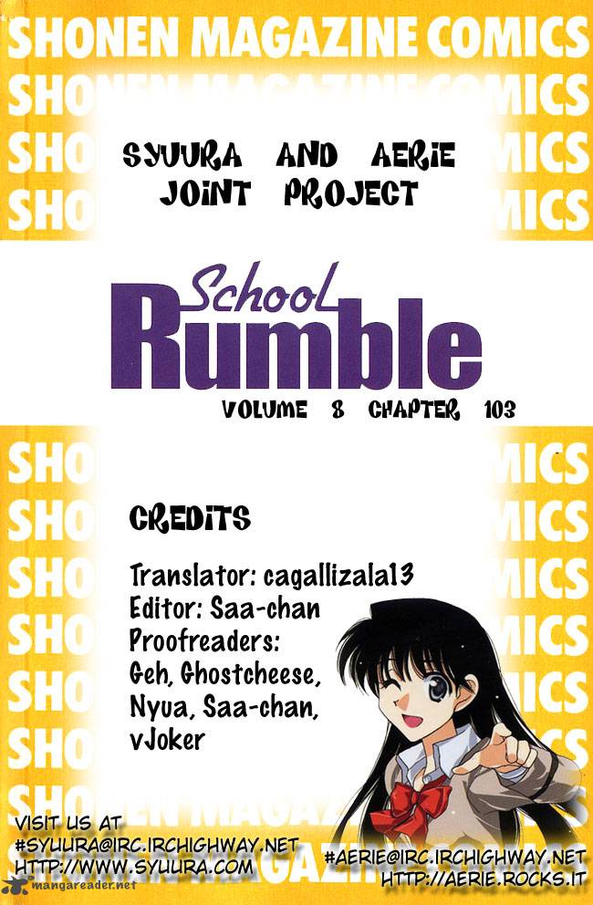 School Rumble Chapter 8 Page 78