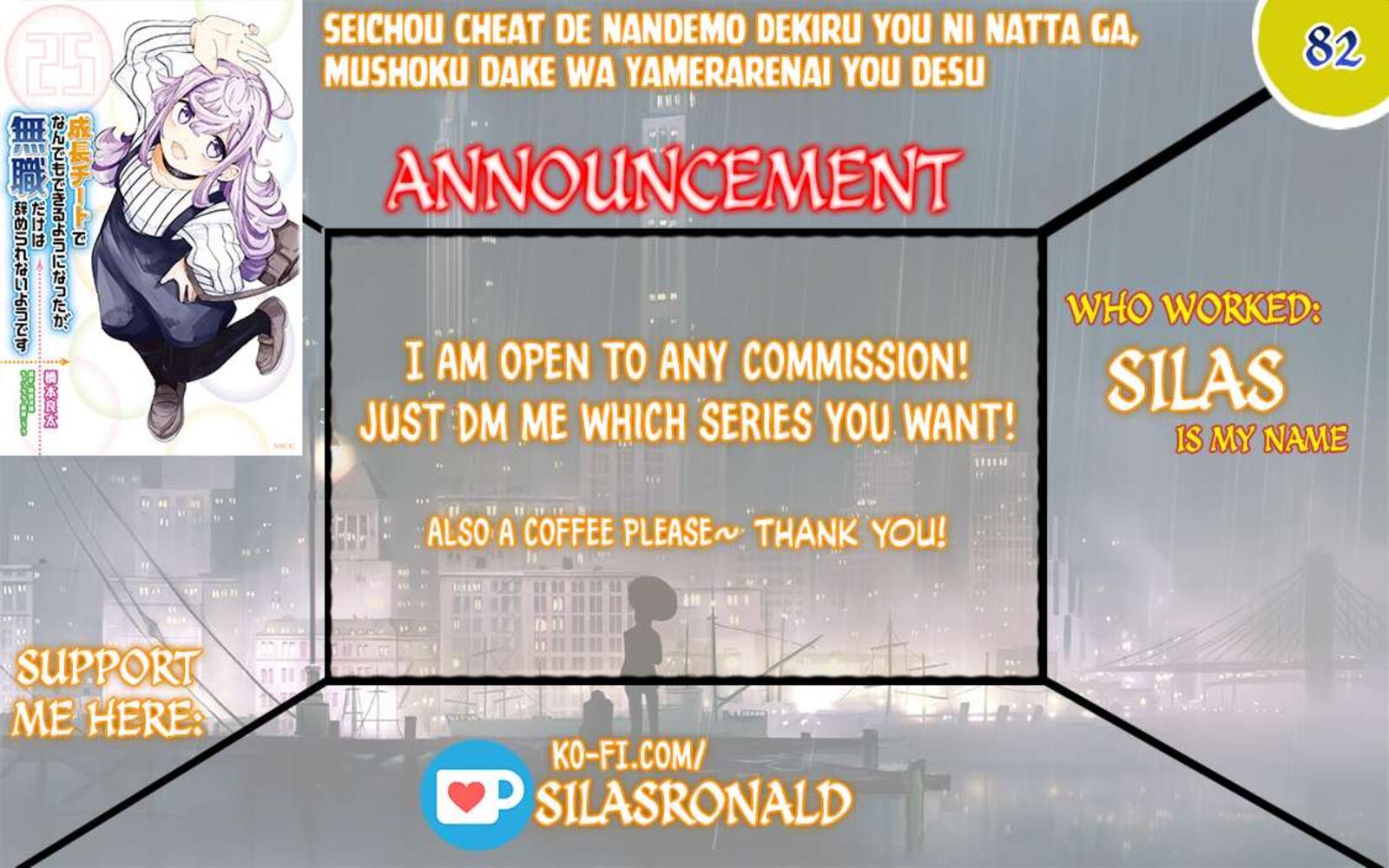 Seichou Cheat De Nandemo Dekiru You Ni Natta Ga Mushoku Dake Wa Yamerarenai You Desu Chapter 82 Page 1