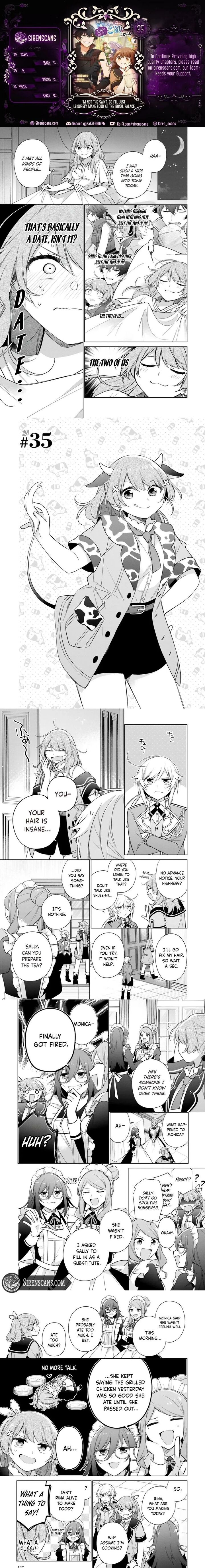 Seijo Ja Nakatta No De Oukyuu De Nonbiri Gohan Wo Tsukuru Koto Ni Shimashita Chapter 35 Page 1