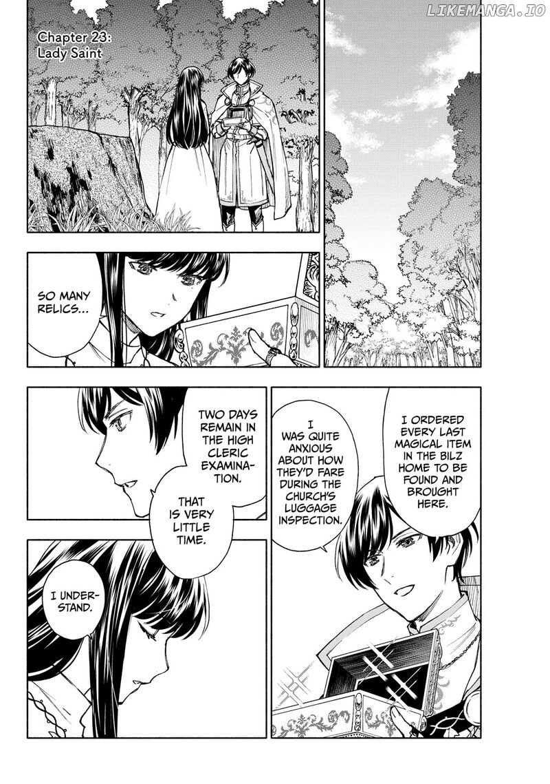 Seijo Ni Uso Wa Tsuujinai Chapter 23a Page 1