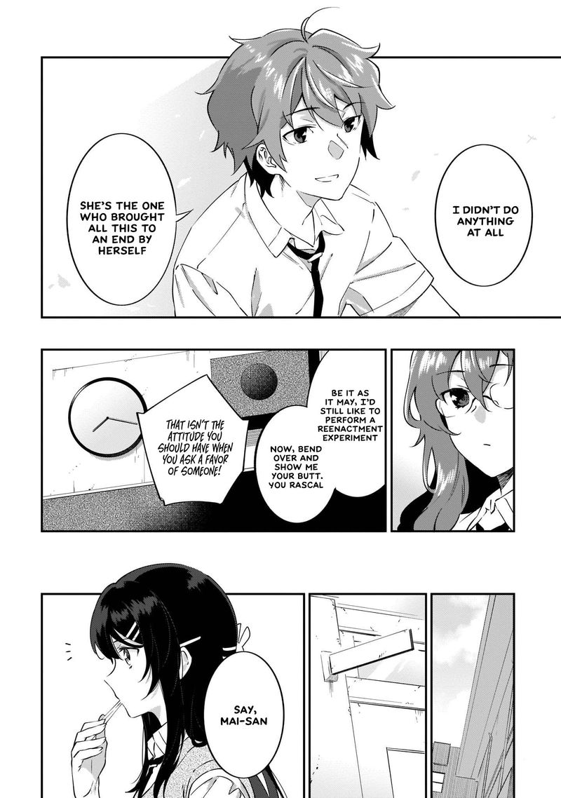 Seishun Buta Yaro Wa Petit Devil Kouhai No Yume Wo Minai Chapter 12 Page 22