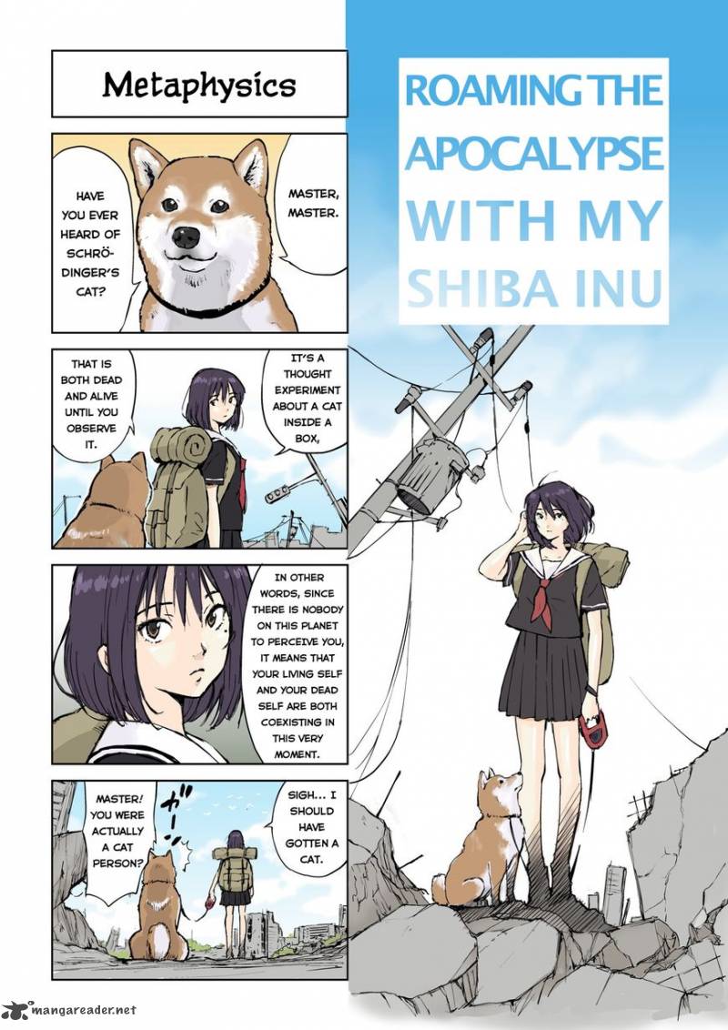 Sekai No Owari Ni Shiba Inu To Chapter 1 Page 1