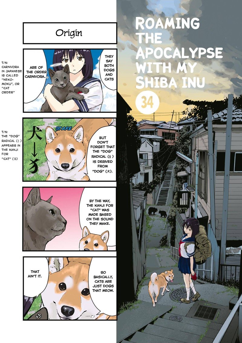 Sekai No Owari Ni Shiba Inu To Chapter 34 Page 1