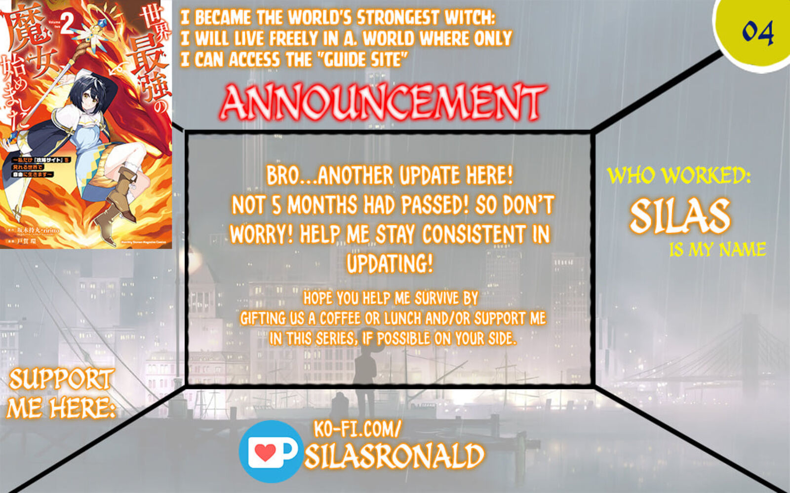 Sekai Saikyou No Majo Hajimemashita Watashidake Kouryaku Saito Wo Mireru Sekai De Jiyuu Ni Ikimasu Chapter 4 Page 1