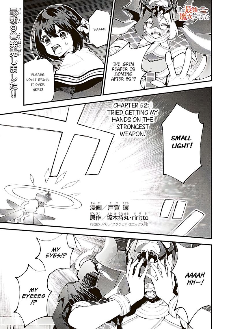 Sekai Saikyou No Majo Hajimemashita Watashidake Kouryaku Saito Wo Mireru Sekai De Jiyuu Ni Ikimasu Chapter 52 Page 3