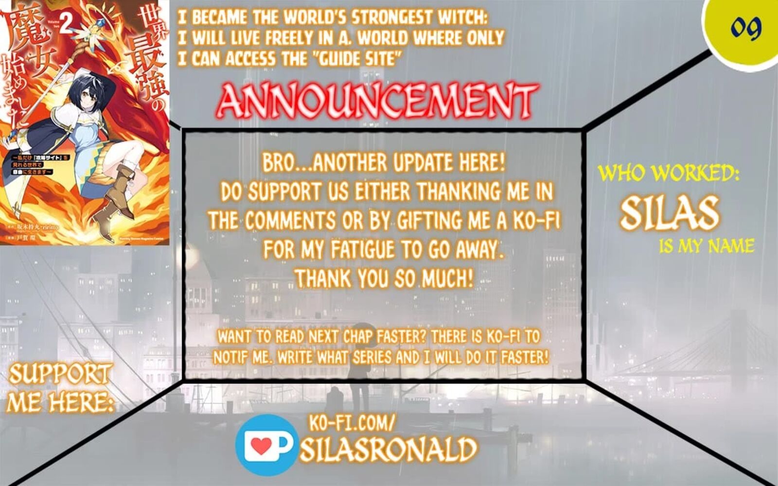 Sekai Saikyou No Majo Hajimemashita Watashidake Kouryaku Saito Wo Mireru Sekai De Jiyuu Ni Ikimasu Chapter 9 Page 1