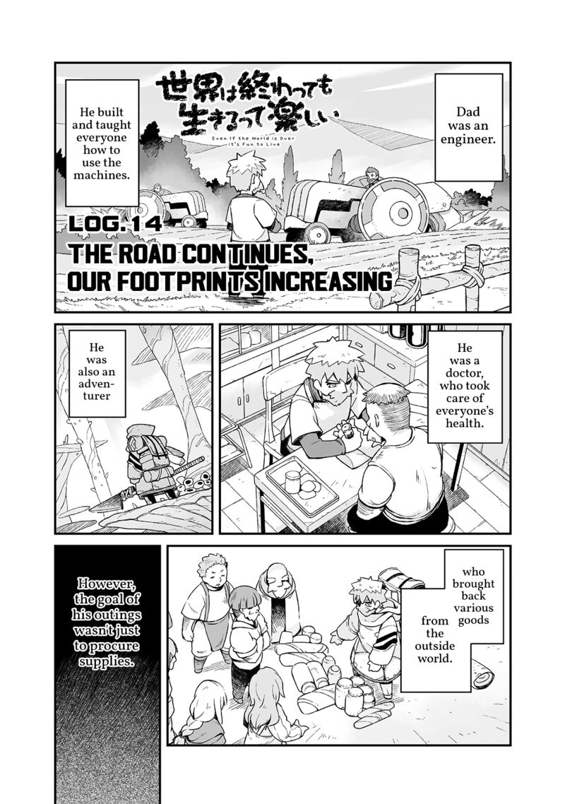 Sekai Wa Owattemo Ikirutte TanoshII Chapter 14 Page 1