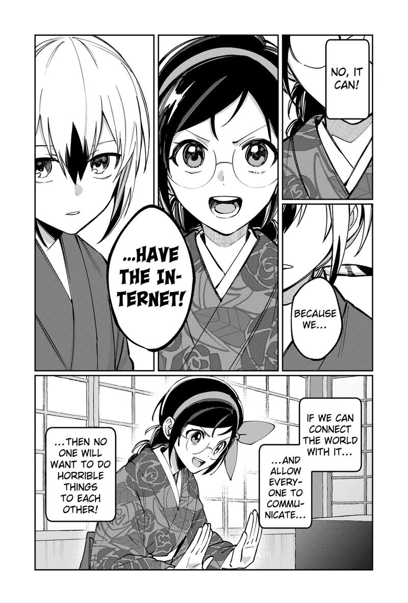 Sekai Wo Tsunagitsukusu Internet Miko Chapter 14 Page 13