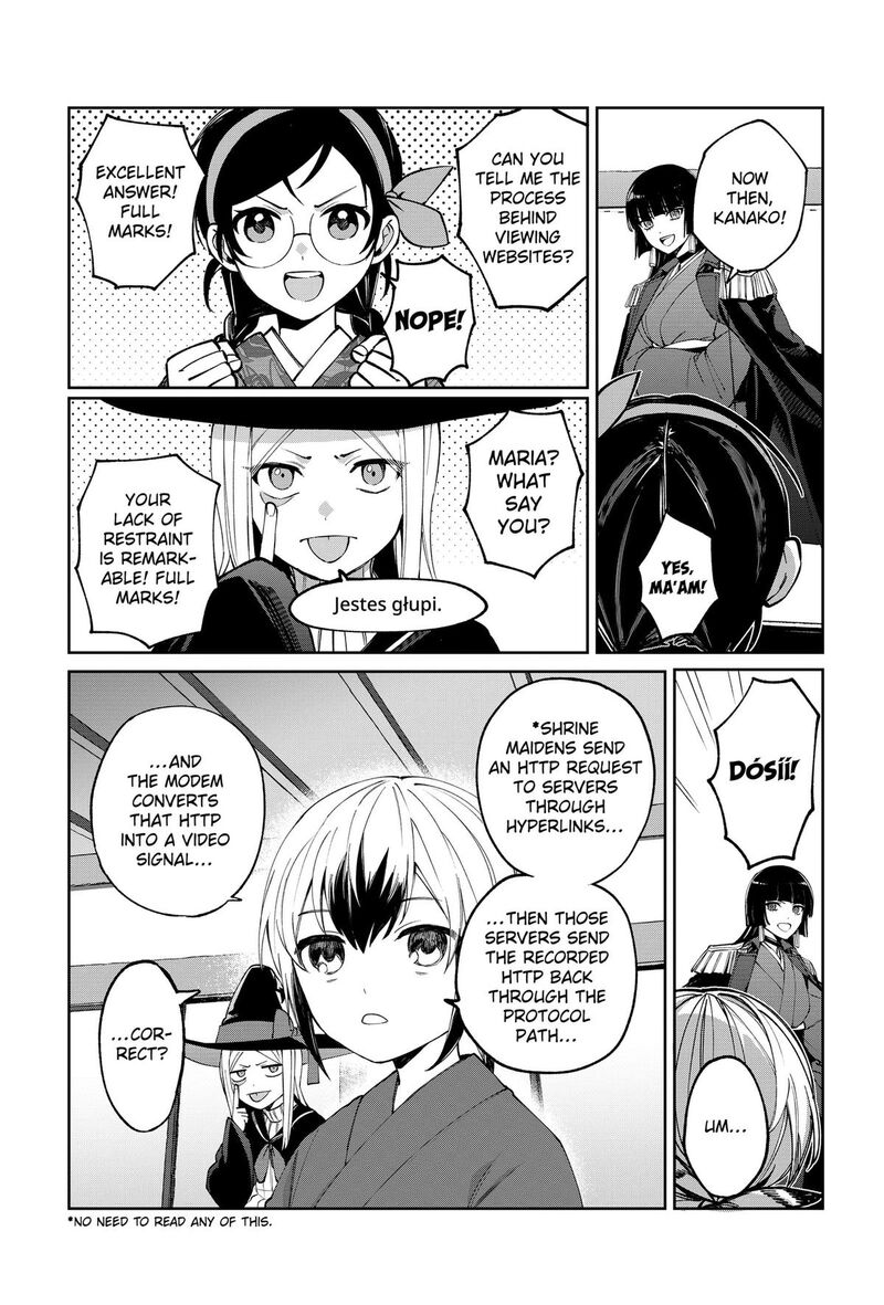Sekai Wo Tsunagitsukusu Internet Miko Chapter 3 Page 11