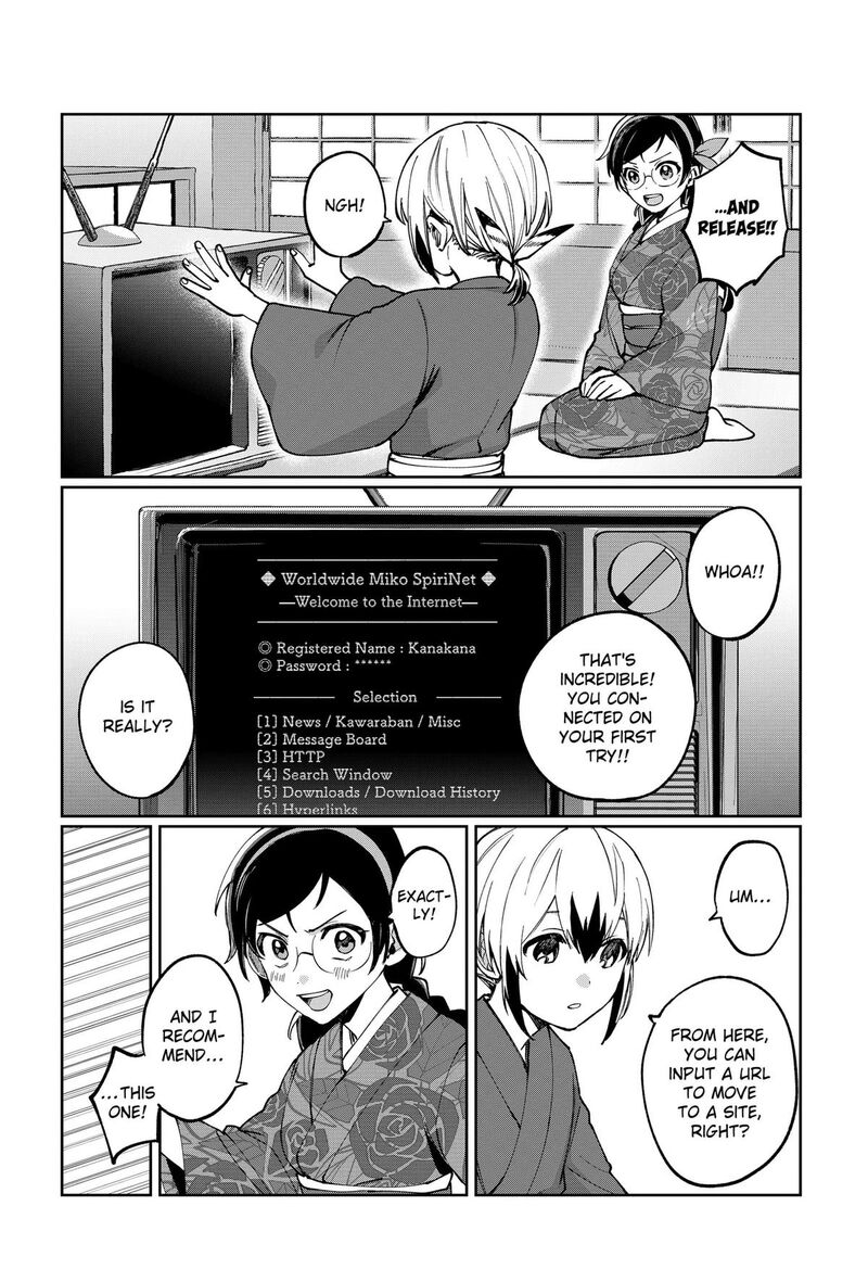 Sekai Wo Tsunagitsukusu Internet Miko Chapter 3 Page 25