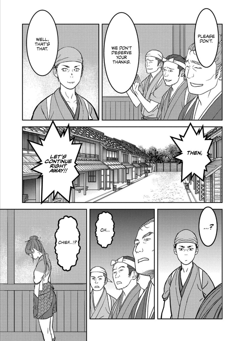 Sengoku Komachi Kuroutan Noukou Giga Chapter 36 Page 34