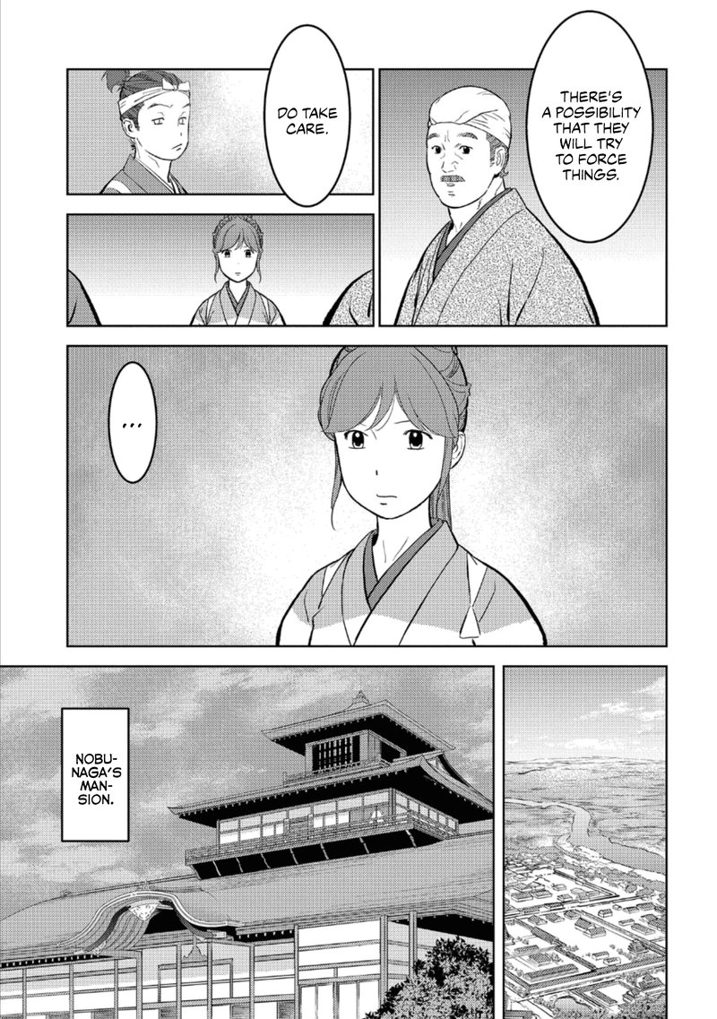 Sengoku Komachi Kuroutan Noukou Giga Chapter 55 Page 9