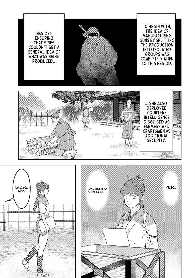 Sengoku Komachi Kuroutan Noukou Giga Chapter 75 Page 21