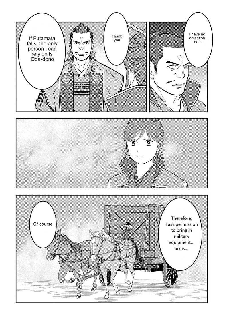 Sengoku Komachi Kuroutan Noukou Giga Chapter 80 Page 19