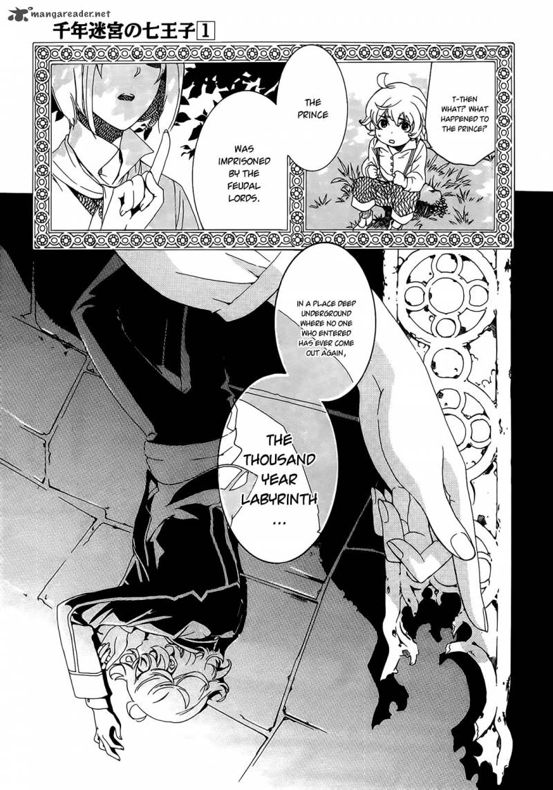 Sennen Meikyuu No Nana Ouji Chapter 1 Page 8
