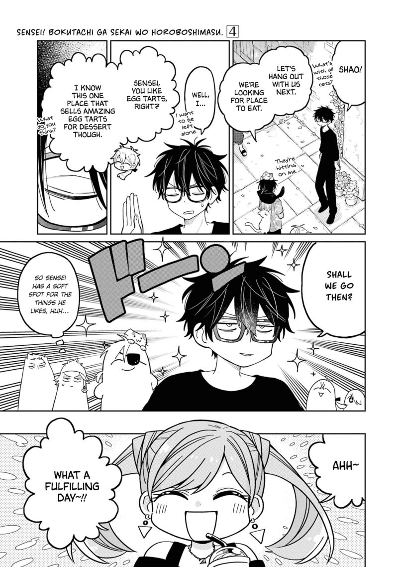 Sensei Bokutachi Ga Sekai Wo Horoboshimasu Chapter 23 Page 29