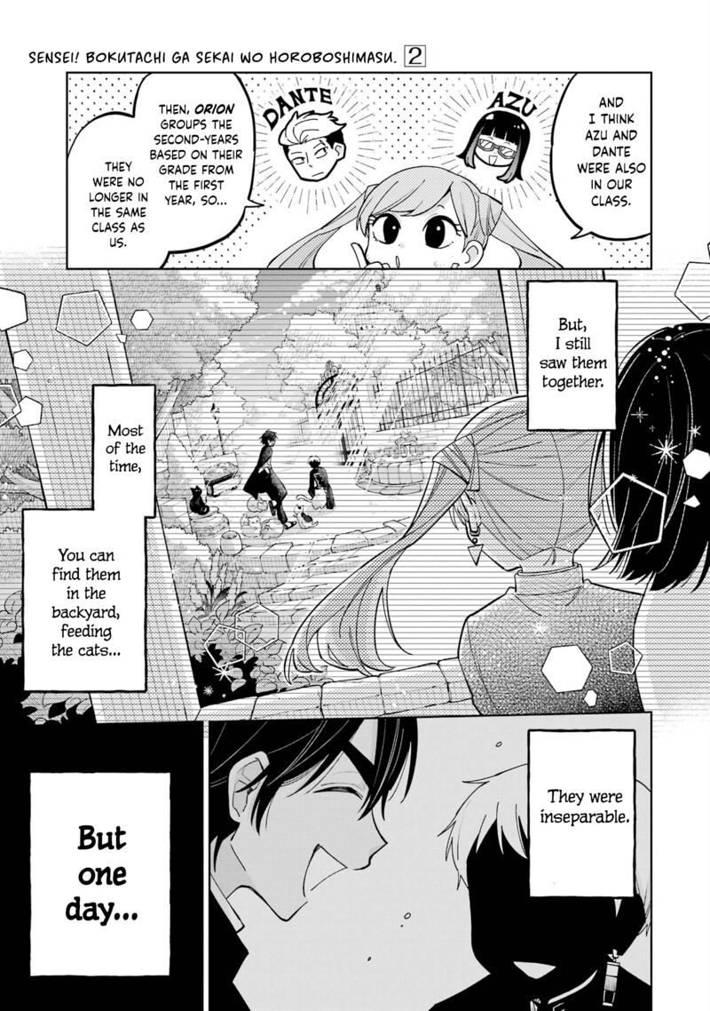 Sensei Bokutachi Ga Sekai Wo Horoboshimasu Chapter 5 Page 24