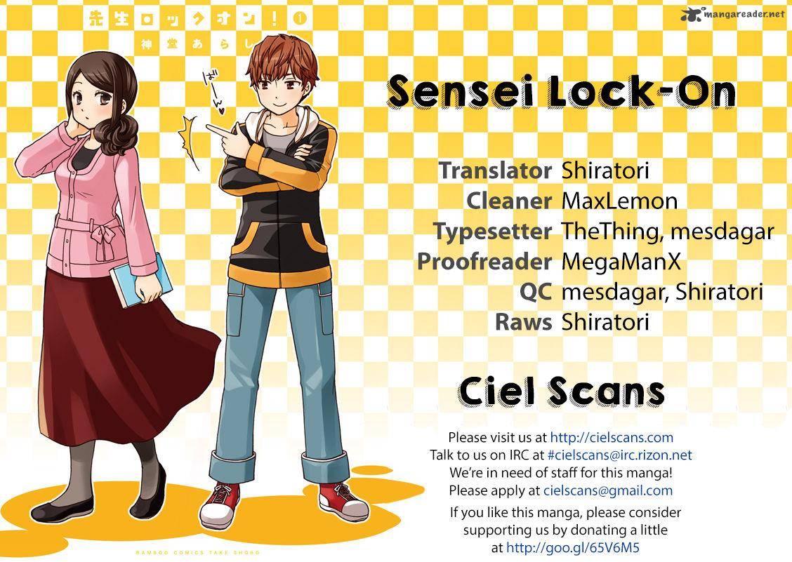 Sensei Lock On Chapter 10 Page 1