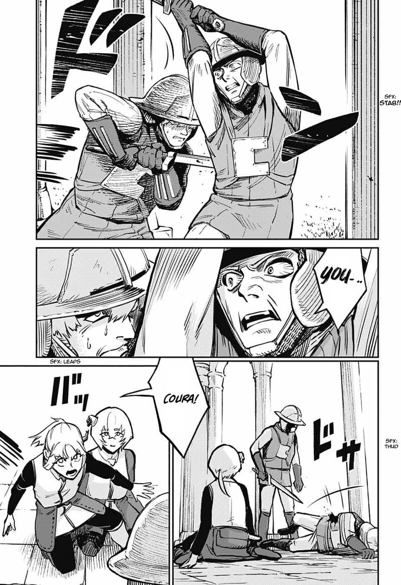 Sensou Kyoushitsu Chapter 36 Page 32