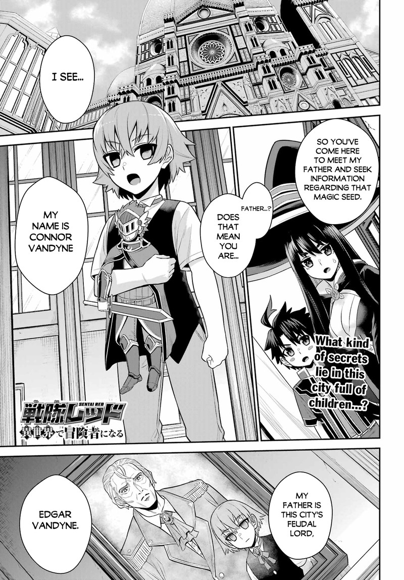 Sentai Red Isekai De Boukensha Ni Naru Chapter 19 Page 1