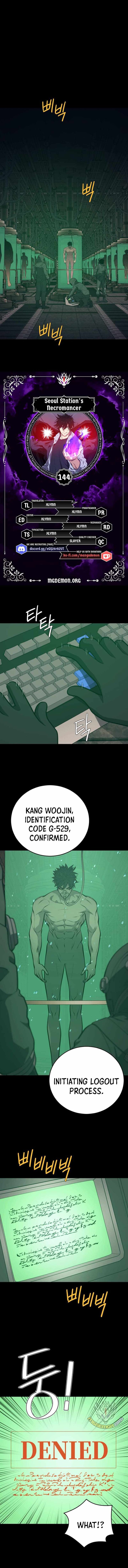 Seoul Stations Necromancer Chapter 144 Page 1