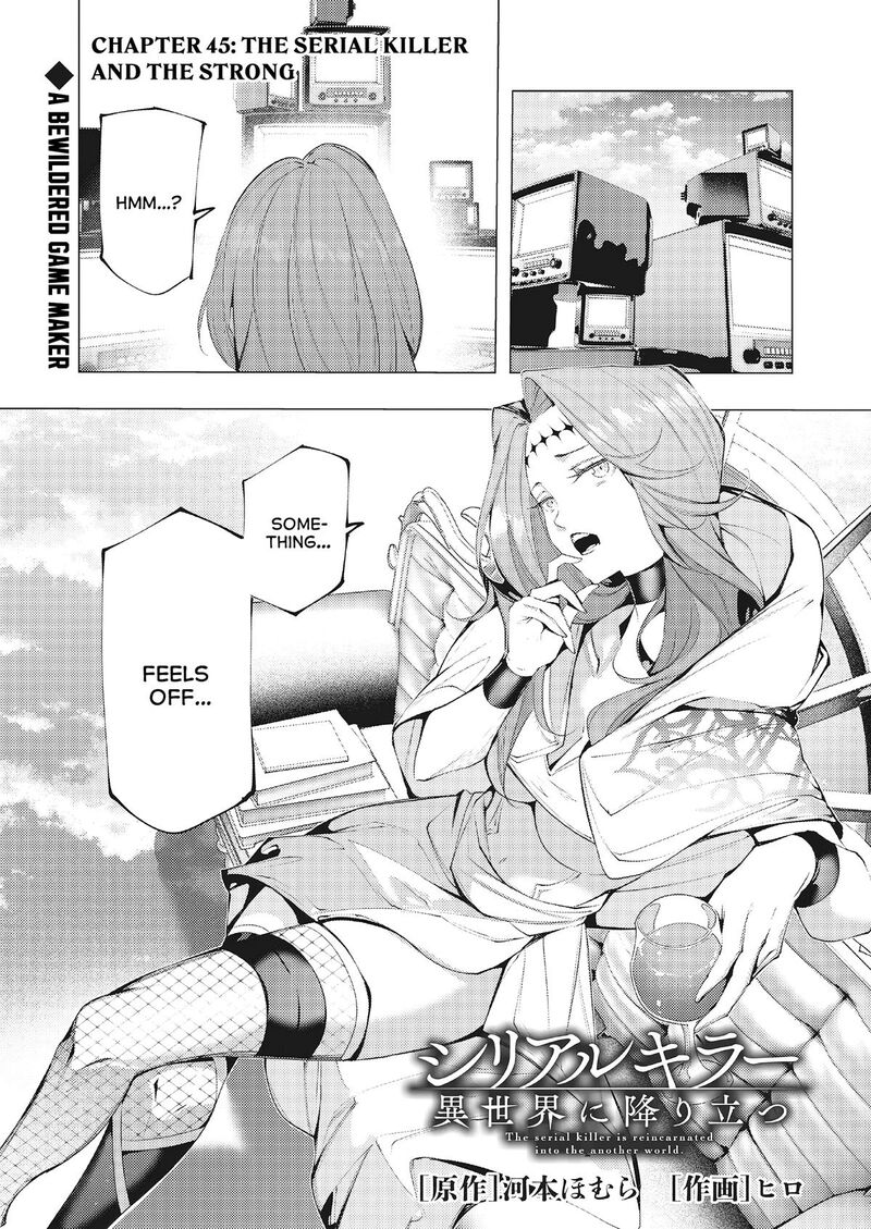 Serial Killer Isekai Ni Oritatsu Chapter 45 Page 1