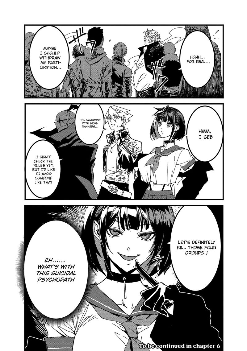 Serial Killer Isekai Ni Oritatsu Isekai Battle Royale Chapter 5 Page 25
