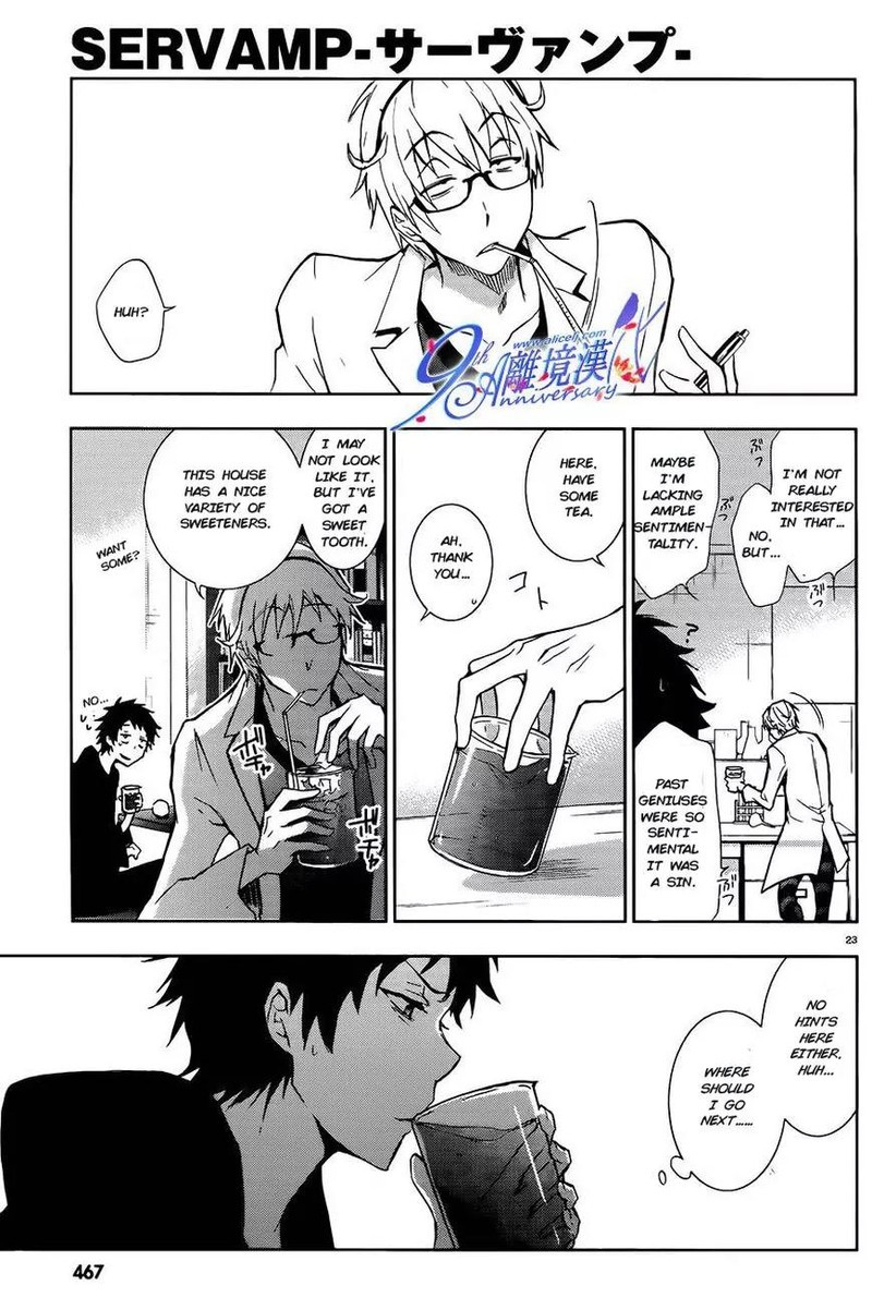 Servamp Chapter 29 Page 23