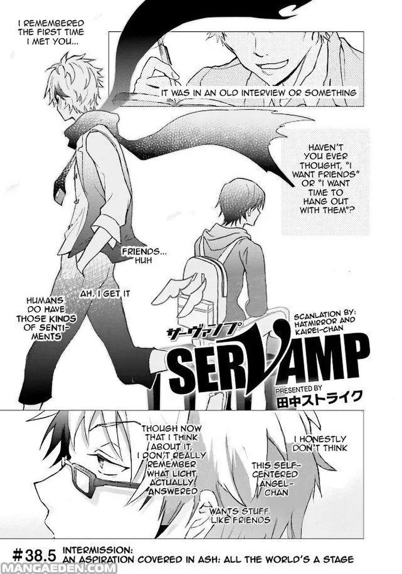 Servamp Chapter 38e Page 1