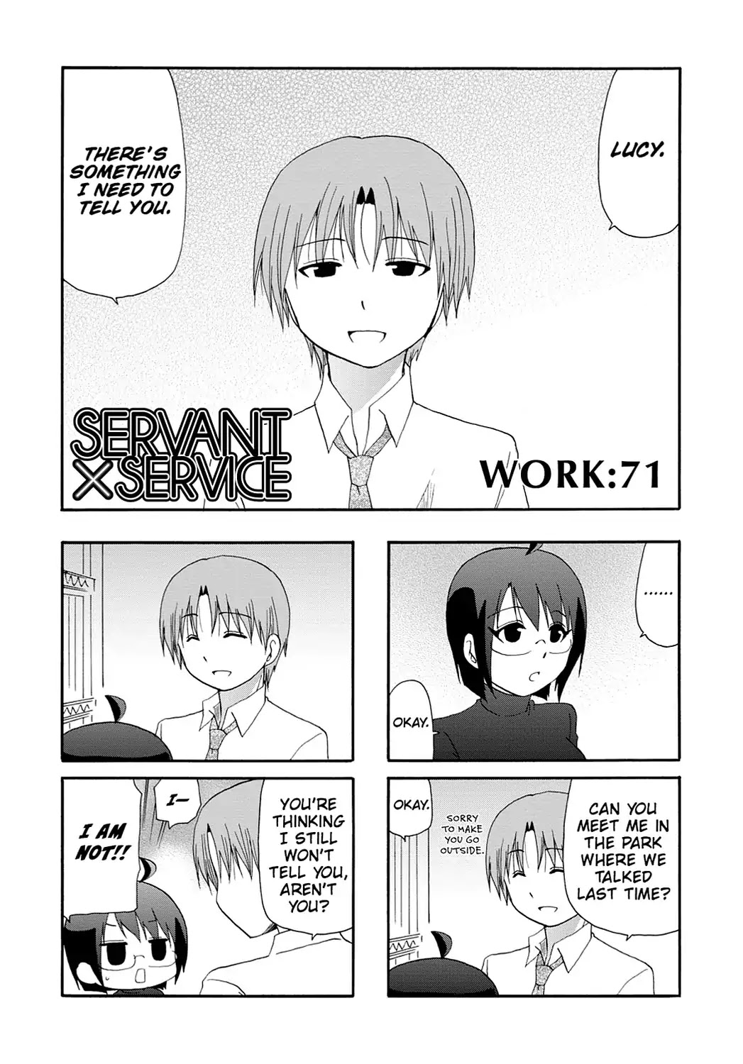 Servant X Service Chapter 71 Page 1