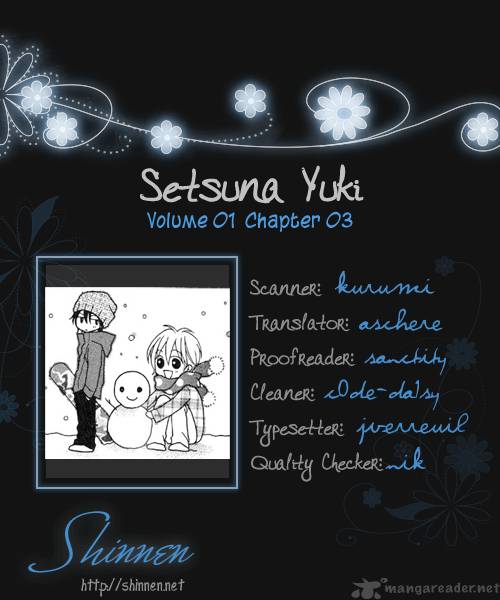 Setsuna Yuki Chapter 3 Page 1