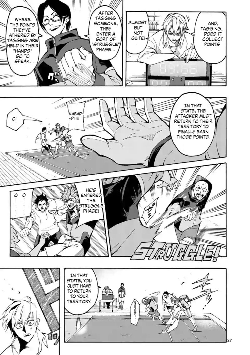 Shakunetsu Kabaddi Chapter 1 Page 26