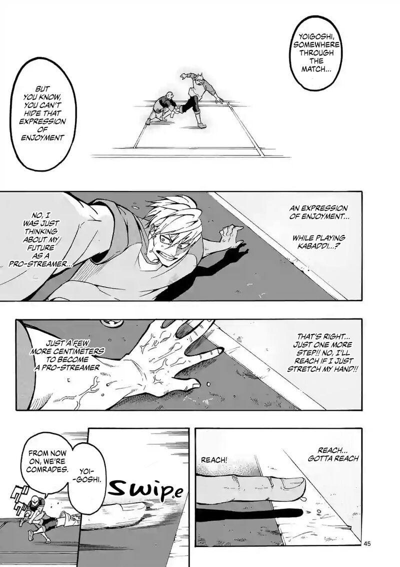 Shakunetsu Kabaddi Chapter 1 Page 45