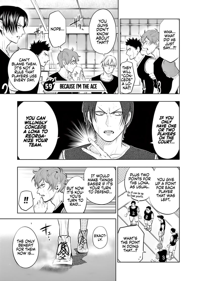 Shakunetsu Kabaddi Chapter 59 Page 1