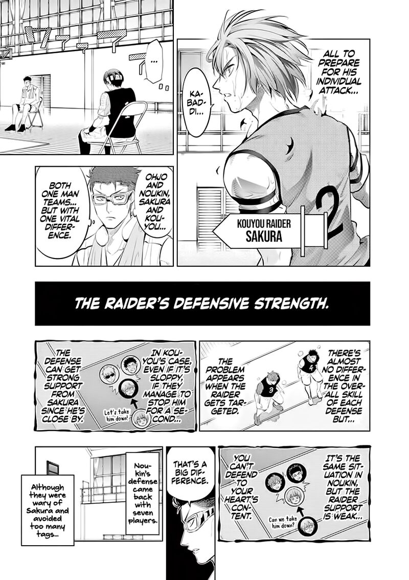 Shakunetsu Kabaddi Chapter 61 Page 17