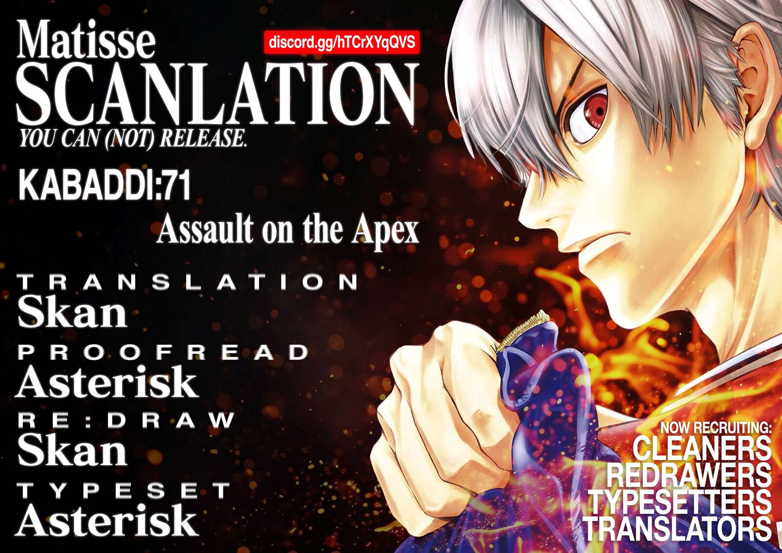 Shakunetsu Kabaddi Chapter 71 Page 17